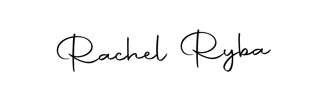 Make a beautiful signature design for name Rachel Ryba. With this signature (Autography-DOLnW) style, you can create a handwritten signature for free. Rachel Ryba signature style 10 images and pictures png