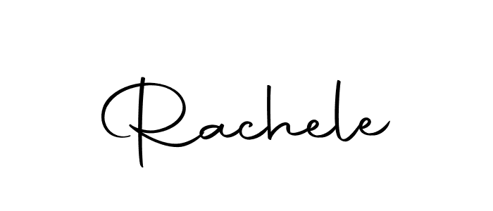 How to make Rachele signature? Autography-DOLnW is a professional autograph style. Create handwritten signature for Rachele name. Rachele signature style 10 images and pictures png