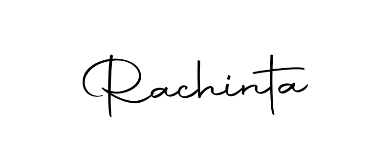 How to make Rachinta name signature. Use Autography-DOLnW style for creating short signs online. This is the latest handwritten sign. Rachinta signature style 10 images and pictures png