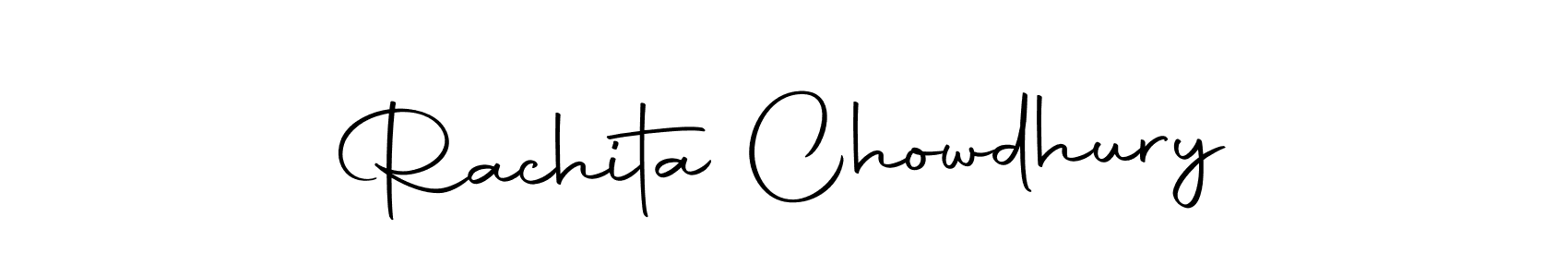 You should practise on your own different ways (Autography-DOLnW) to write your name (Rachita Chowdhury) in signature. don't let someone else do it for you. Rachita Chowdhury signature style 10 images and pictures png