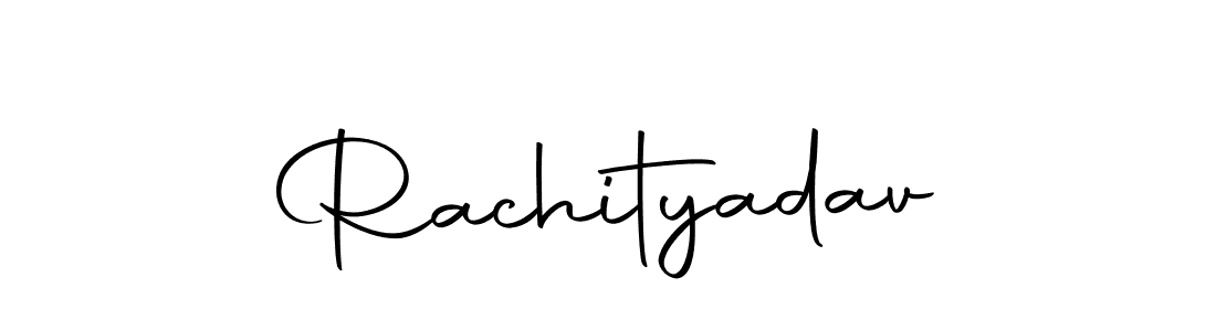 You can use this online signature creator to create a handwritten signature for the name Rachityadav. This is the best online autograph maker. Rachityadav signature style 10 images and pictures png