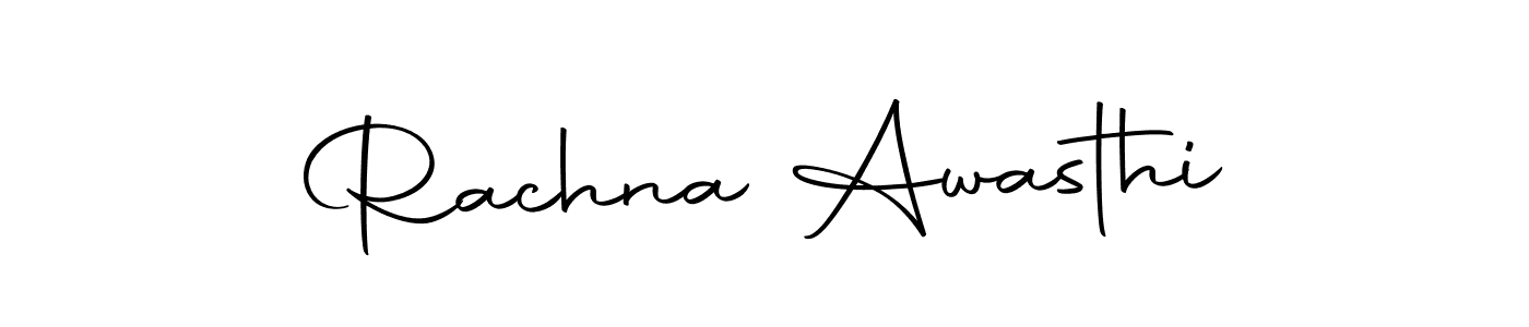 Rachna Awasthi stylish signature style. Best Handwritten Sign (Autography-DOLnW) for my name. Handwritten Signature Collection Ideas for my name Rachna Awasthi. Rachna Awasthi signature style 10 images and pictures png