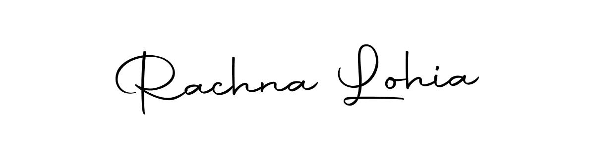 It looks lik you need a new signature style for name Rachna Lohia. Design unique handwritten (Autography-DOLnW) signature with our free signature maker in just a few clicks. Rachna Lohia signature style 10 images and pictures png
