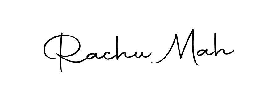 How to make Rachu Mah signature? Autography-DOLnW is a professional autograph style. Create handwritten signature for Rachu Mah name. Rachu Mah signature style 10 images and pictures png