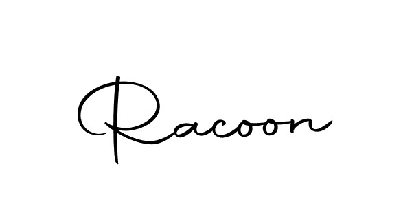 Also we have Racoon name is the best signature style. Create professional handwritten signature collection using Autography-DOLnW autograph style. Racoon signature style 10 images and pictures png