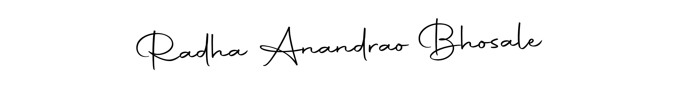This is the best signature style for the Radha Anandrao Bhosale name. Also you like these signature font (Autography-DOLnW). Mix name signature. Radha Anandrao Bhosale signature style 10 images and pictures png