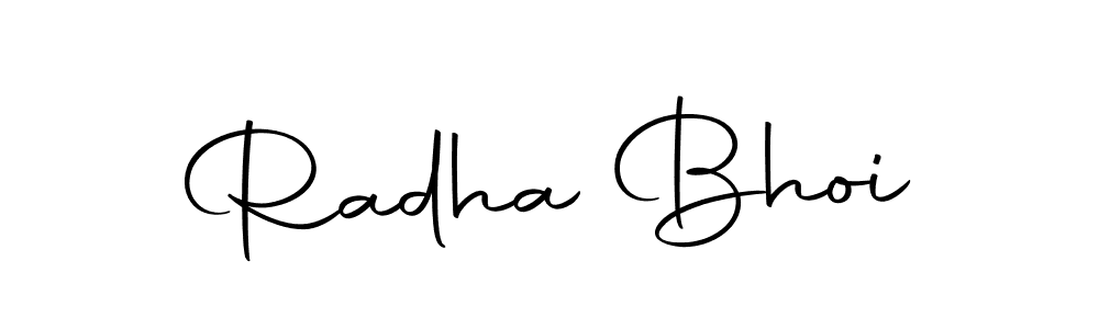 Here are the top 10 professional signature styles for the name Radha Bhoi. These are the best autograph styles you can use for your name. Radha Bhoi signature style 10 images and pictures png