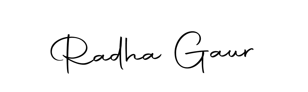 Similarly Autography-DOLnW is the best handwritten signature design. Signature creator online .You can use it as an online autograph creator for name Radha Gaur. Radha Gaur signature style 10 images and pictures png