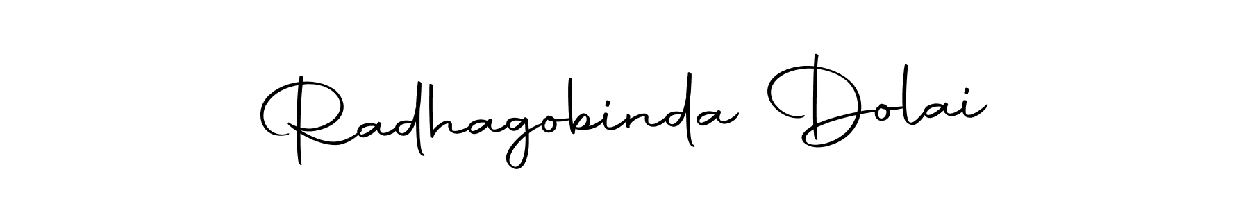 Make a beautiful signature design for name Radhagobinda Dolai. Use this online signature maker to create a handwritten signature for free. Radhagobinda Dolai signature style 10 images and pictures png