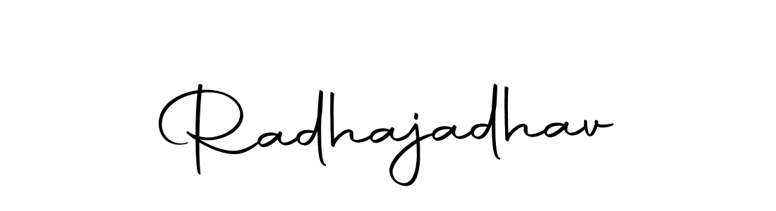 Also we have Radhajadhav name is the best signature style. Create professional handwritten signature collection using Autography-DOLnW autograph style. Radhajadhav signature style 10 images and pictures png