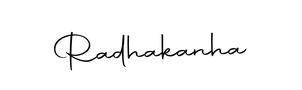 Radhakanha stylish signature style. Best Handwritten Sign (Autography-DOLnW) for my name. Handwritten Signature Collection Ideas for my name Radhakanha. Radhakanha signature style 10 images and pictures png