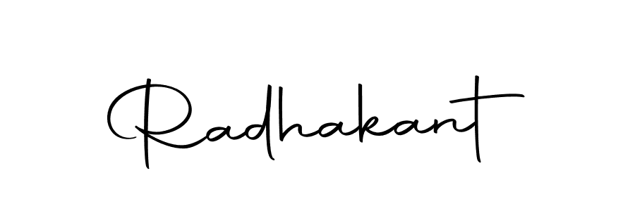 How to make Radhakant signature? Autography-DOLnW is a professional autograph style. Create handwritten signature for Radhakant name. Radhakant signature style 10 images and pictures png