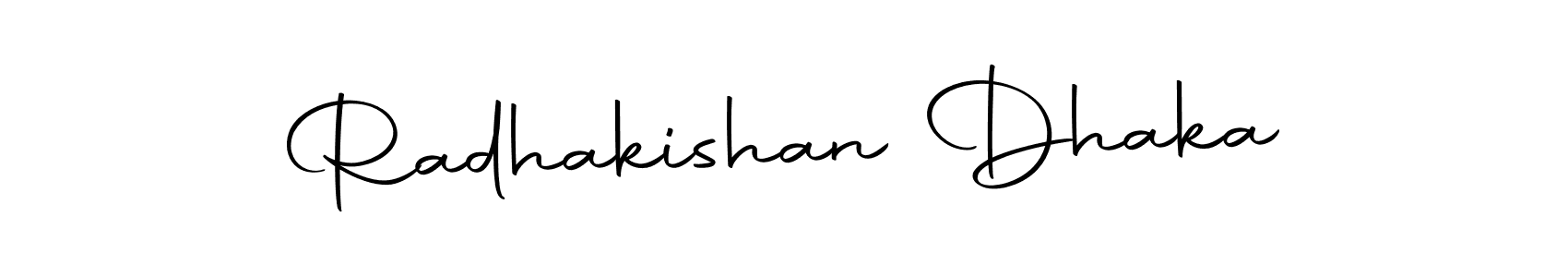 Similarly Autography-DOLnW is the best handwritten signature design. Signature creator online .You can use it as an online autograph creator for name Radhakishan Dhaka. Radhakishan Dhaka signature style 10 images and pictures png