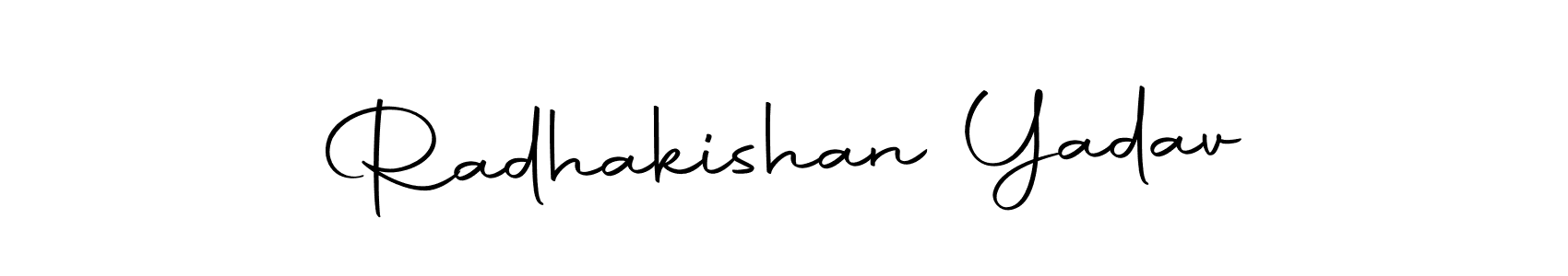 Make a beautiful signature design for name Radhakishan Yadav. Use this online signature maker to create a handwritten signature for free. Radhakishan Yadav signature style 10 images and pictures png