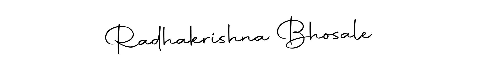 Radhakrishna Bhosale stylish signature style. Best Handwritten Sign (Autography-DOLnW) for my name. Handwritten Signature Collection Ideas for my name Radhakrishna Bhosale. Radhakrishna Bhosale signature style 10 images and pictures png
