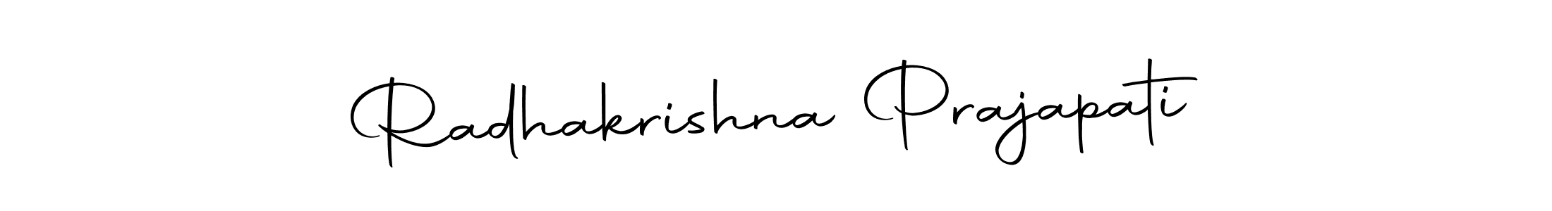 Also we have Radhakrishna Prajapati name is the best signature style. Create professional handwritten signature collection using Autography-DOLnW autograph style. Radhakrishna Prajapati signature style 10 images and pictures png