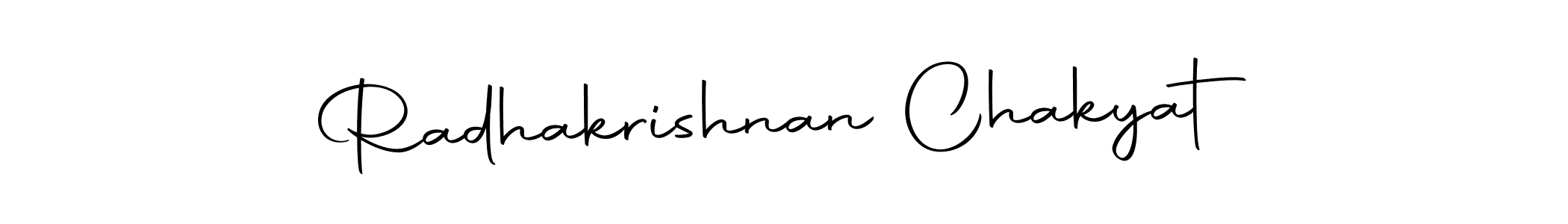 How to make Radhakrishnan Chakyat signature? Autography-DOLnW is a professional autograph style. Create handwritten signature for Radhakrishnan Chakyat name. Radhakrishnan Chakyat signature style 10 images and pictures png
