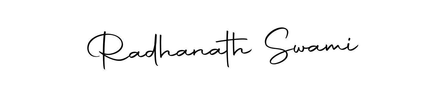 How to make Radhanath Swami name signature. Use Autography-DOLnW style for creating short signs online. This is the latest handwritten sign. Radhanath Swami signature style 10 images and pictures png