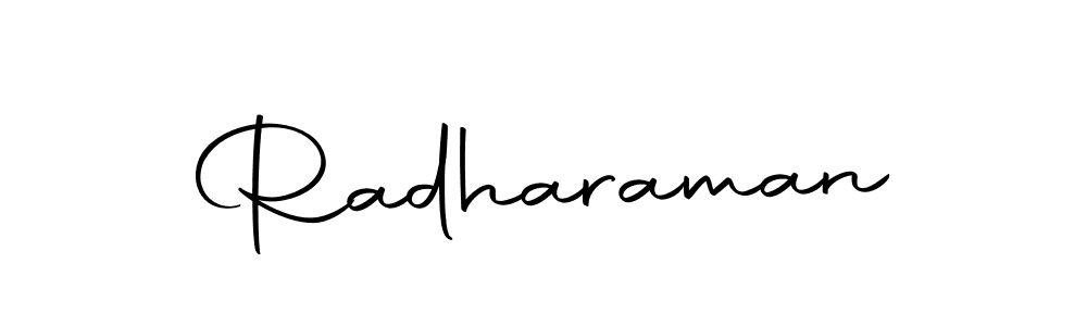 Design your own signature with our free online signature maker. With this signature software, you can create a handwritten (Autography-DOLnW) signature for name Radharaman. Radharaman signature style 10 images and pictures png