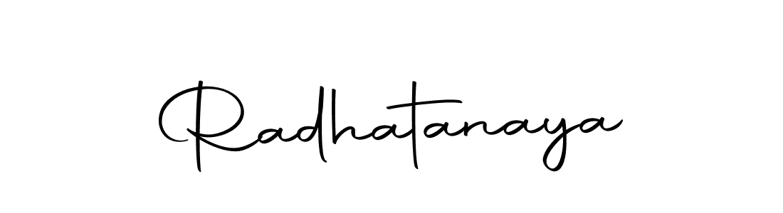 Radhatanaya stylish signature style. Best Handwritten Sign (Autography-DOLnW) for my name. Handwritten Signature Collection Ideas for my name Radhatanaya. Radhatanaya signature style 10 images and pictures png