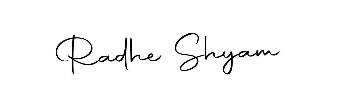 Make a beautiful signature design for name Radhe Shyam. With this signature (Autography-DOLnW) style, you can create a handwritten signature for free. Radhe Shyam signature style 10 images and pictures png