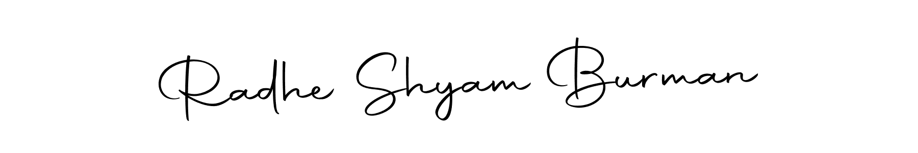 Also we have Radhe Shyam Burman name is the best signature style. Create professional handwritten signature collection using Autography-DOLnW autograph style. Radhe Shyam Burman signature style 10 images and pictures png