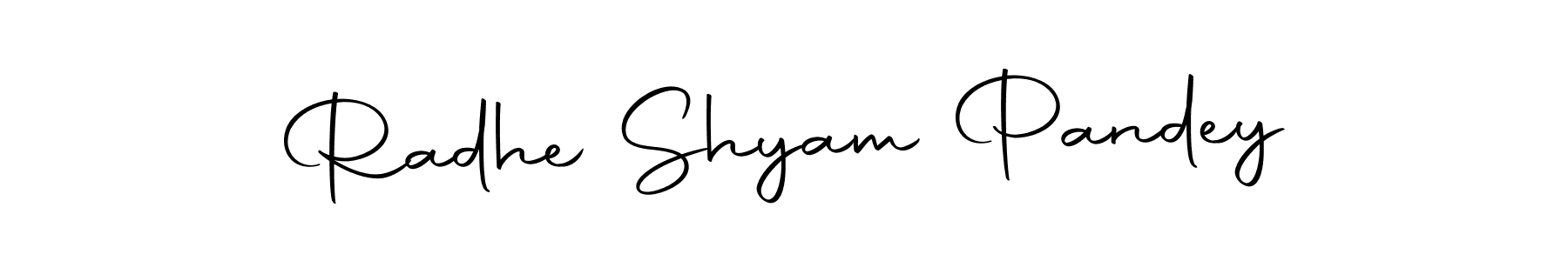 Autography-DOLnW is a professional signature style that is perfect for those who want to add a touch of class to their signature. It is also a great choice for those who want to make their signature more unique. Get Radhe Shyam Pandey name to fancy signature for free. Radhe Shyam Pandey signature style 10 images and pictures png