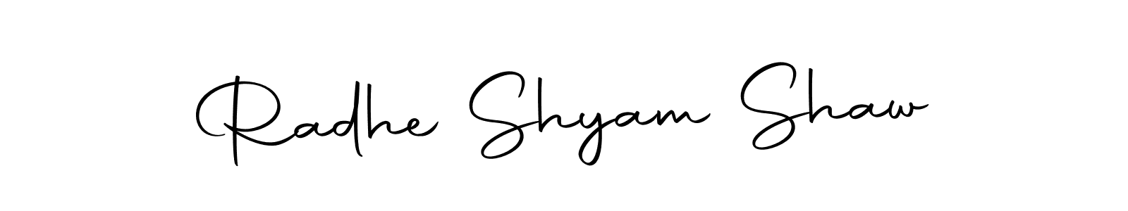 Design your own signature with our free online signature maker. With this signature software, you can create a handwritten (Autography-DOLnW) signature for name Radhe Shyam Shaw. Radhe Shyam Shaw signature style 10 images and pictures png