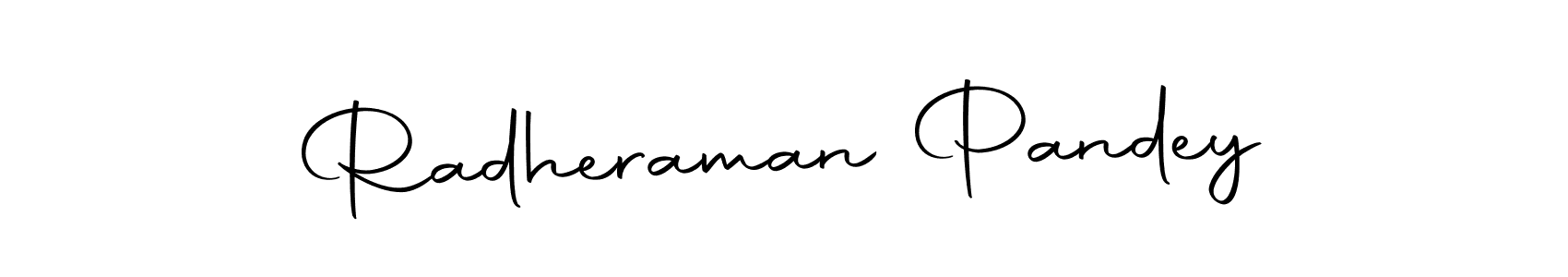 Here are the top 10 professional signature styles for the name Radheraman Pandey. These are the best autograph styles you can use for your name. Radheraman Pandey signature style 10 images and pictures png