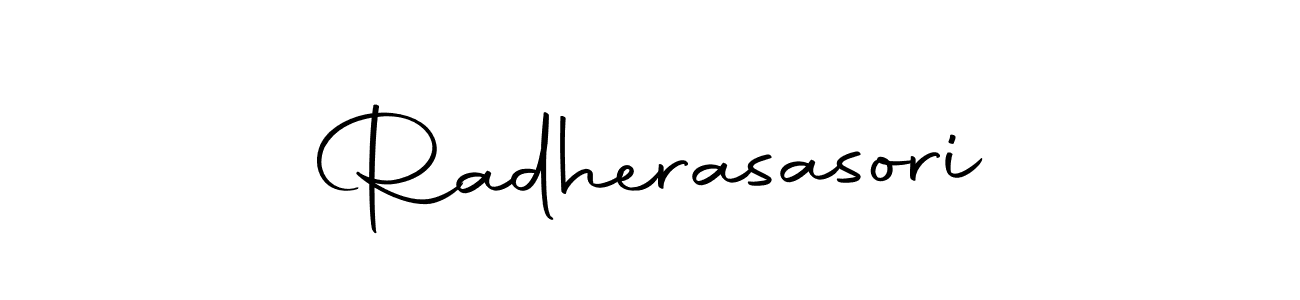 if you are searching for the best signature style for your name Radherasasori. so please give up your signature search. here we have designed multiple signature styles  using Autography-DOLnW. Radherasasori signature style 10 images and pictures png