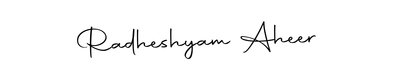 Make a beautiful signature design for name Radheshyam Aheer. Use this online signature maker to create a handwritten signature for free. Radheshyam Aheer signature style 10 images and pictures png
