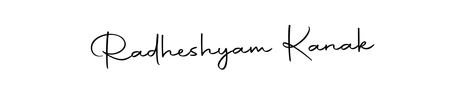 You should practise on your own different ways (Autography-DOLnW) to write your name (Radheshyam Kanak) in signature. don't let someone else do it for you. Radheshyam Kanak signature style 10 images and pictures png