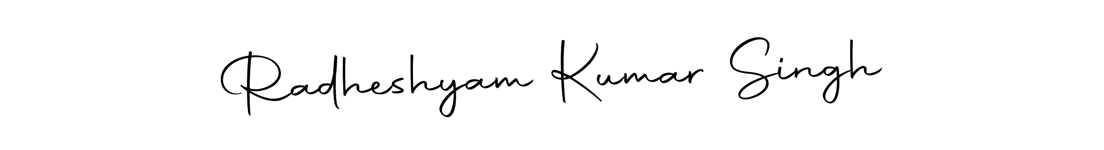 It looks lik you need a new signature style for name Radheshyam Kumar Singh. Design unique handwritten (Autography-DOLnW) signature with our free signature maker in just a few clicks. Radheshyam Kumar Singh signature style 10 images and pictures png