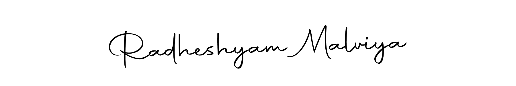 Make a beautiful signature design for name Radheshyam Malviya. Use this online signature maker to create a handwritten signature for free. Radheshyam Malviya signature style 10 images and pictures png
