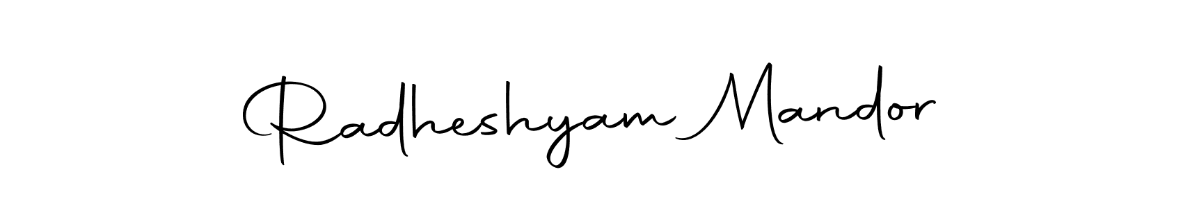 Once you've used our free online signature maker to create your best signature Autography-DOLnW style, it's time to enjoy all of the benefits that Radheshyam Mandor name signing documents. Radheshyam Mandor signature style 10 images and pictures png