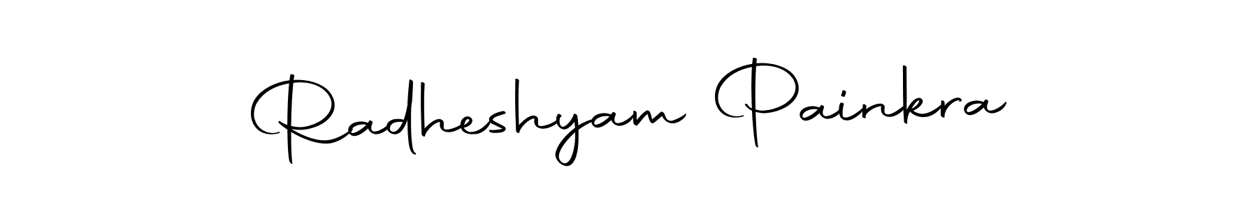 Use a signature maker to create a handwritten signature online. With this signature software, you can design (Autography-DOLnW) your own signature for name Radheshyam Painkra. Radheshyam Painkra signature style 10 images and pictures png