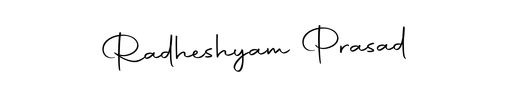 Use a signature maker to create a handwritten signature online. With this signature software, you can design (Autography-DOLnW) your own signature for name Radheshyam Prasad. Radheshyam Prasad signature style 10 images and pictures png