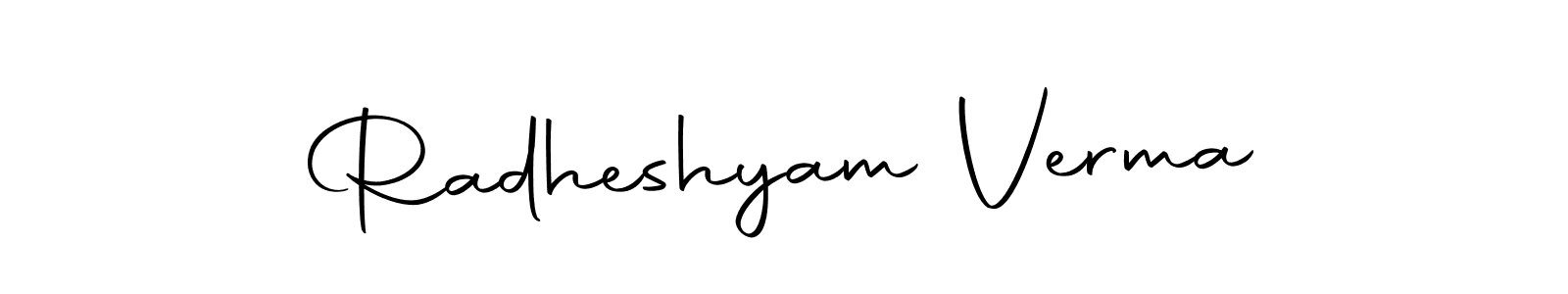 Once you've used our free online signature maker to create your best signature Autography-DOLnW style, it's time to enjoy all of the benefits that Radheshyam Verma name signing documents. Radheshyam Verma signature style 10 images and pictures png