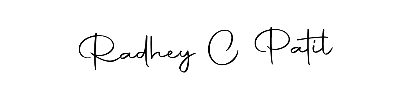 Use a signature maker to create a handwritten signature online. With this signature software, you can design (Autography-DOLnW) your own signature for name Radhey C Patil. Radhey C Patil signature style 10 images and pictures png