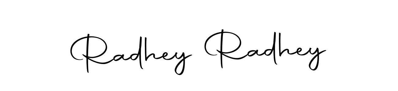 Make a beautiful signature design for name Radhey Radhey. Use this online signature maker to create a handwritten signature for free. Radhey Radhey signature style 10 images and pictures png