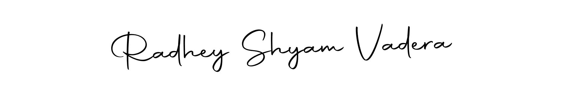 Design your own signature with our free online signature maker. With this signature software, you can create a handwritten (Autography-DOLnW) signature for name Radhey Shyam Vadera. Radhey Shyam Vadera signature style 10 images and pictures png