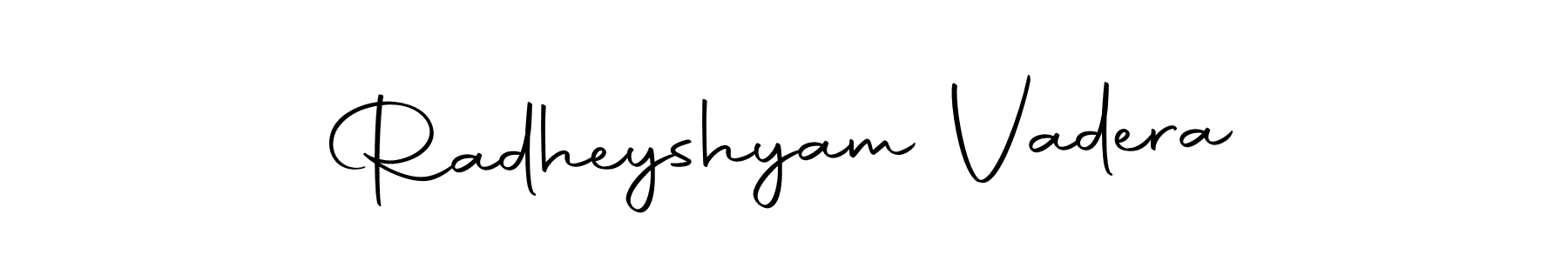 Make a beautiful signature design for name Radheyshyam Vadera. With this signature (Autography-DOLnW) style, you can create a handwritten signature for free. Radheyshyam Vadera signature style 10 images and pictures png