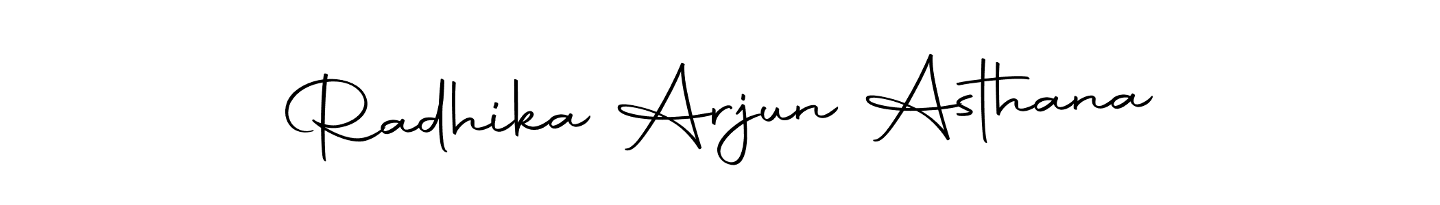 Once you've used our free online signature maker to create your best signature Autography-DOLnW style, it's time to enjoy all of the benefits that Radhika Arjun Asthana name signing documents. Radhika Arjun Asthana signature style 10 images and pictures png