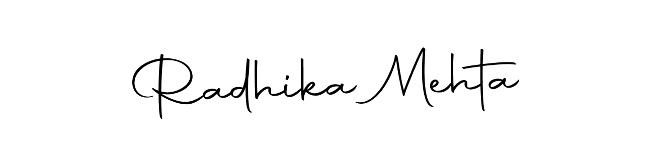 Make a beautiful signature design for name Radhika Mehta. Use this online signature maker to create a handwritten signature for free. Radhika Mehta signature style 10 images and pictures png