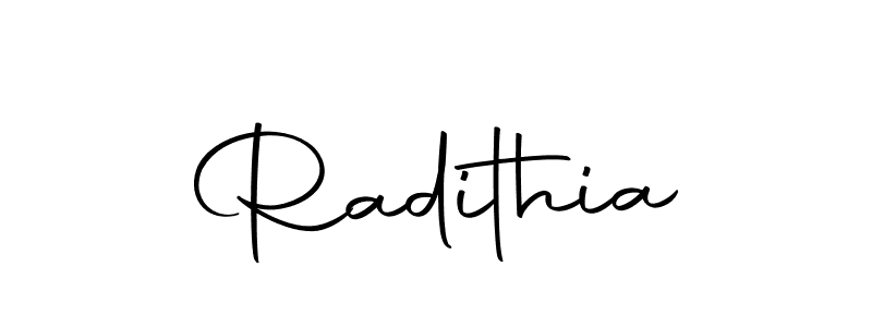 Also we have Radithia name is the best signature style. Create professional handwritten signature collection using Autography-DOLnW autograph style. Radithia signature style 10 images and pictures png