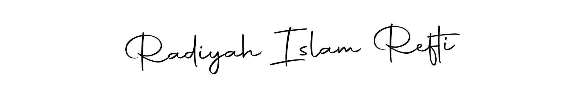 Check out images of Autograph of Radiyah Islam Refti name. Actor Radiyah Islam Refti Signature Style. Autography-DOLnW is a professional sign style online. Radiyah Islam Refti signature style 10 images and pictures png