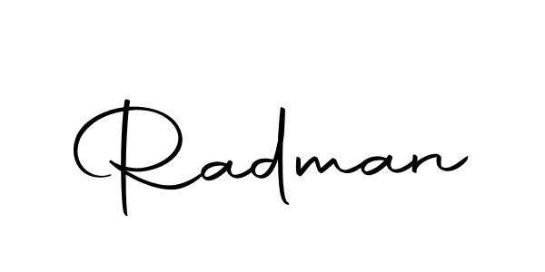 Make a beautiful signature design for name Radman. Use this online signature maker to create a handwritten signature for free. Radman signature style 10 images and pictures png