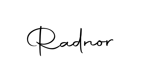 Make a beautiful signature design for name Radnor. Use this online signature maker to create a handwritten signature for free. Radnor signature style 10 images and pictures png