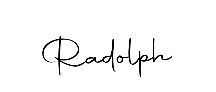 Radolph stylish signature style. Best Handwritten Sign (Autography-DOLnW) for my name. Handwritten Signature Collection Ideas for my name Radolph. Radolph signature style 10 images and pictures png