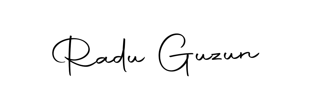 The best way (Autography-DOLnW) to make a short signature is to pick only two or three words in your name. The name Radu Guzun include a total of six letters. For converting this name. Radu Guzun signature style 10 images and pictures png